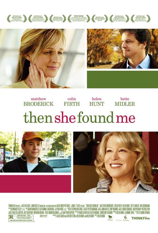 the movie poster: Then She Found Me (2008) ver3