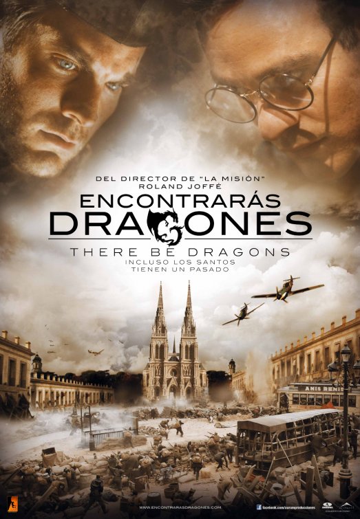 1000 piece jigsaw puzzle for the movie poster: There Be Dragons (2011) ver2