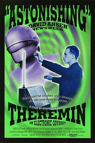 the movie poster: Theremin: An Electronic Odyssey (1994)