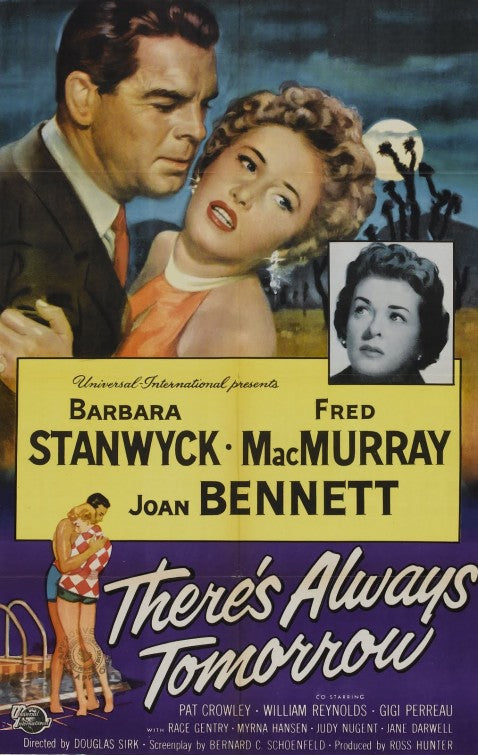 1000 piece jigsaw puzzle for the movie poster: There's Always Tomorrow (1956)