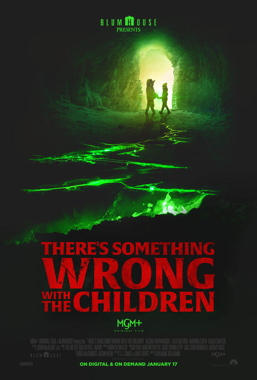 1000 piece jigsaw puzzle for the movie poster: There's Something Wrong with the Children (2023)