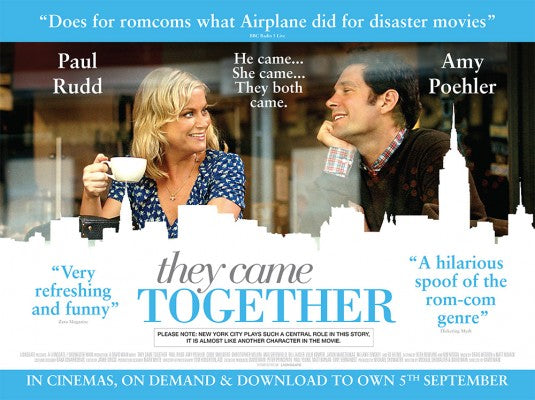 1000 piece jigsaw puzzle for the movie poster: They Came Together (2014) ver2