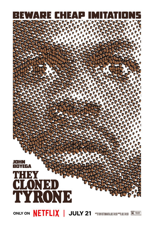 1000 piece jigsaw puzzle for the movie poster: They Cloned Tyrone (2023) ver5