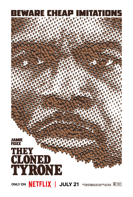 1000 piece jigsaw puzzle for the movie poster: They Cloned Tyrone (2023) ver7