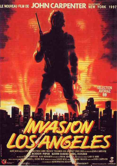 the movie poster: They Live (1988) ver2