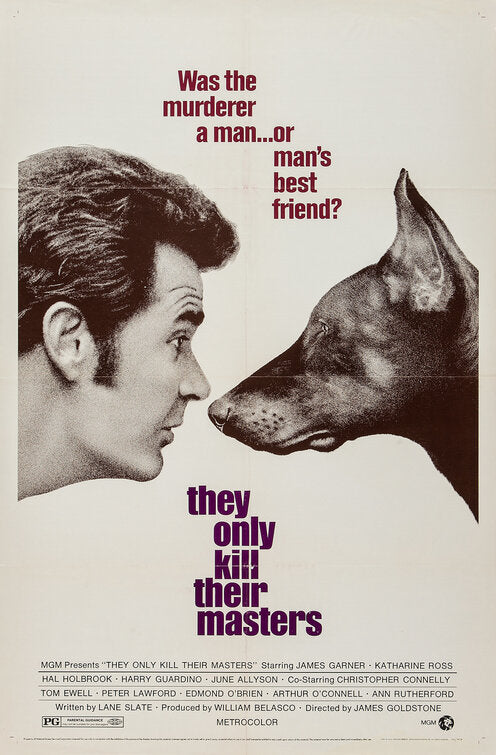the movie poster: They Only Kill Their Masters (1972)