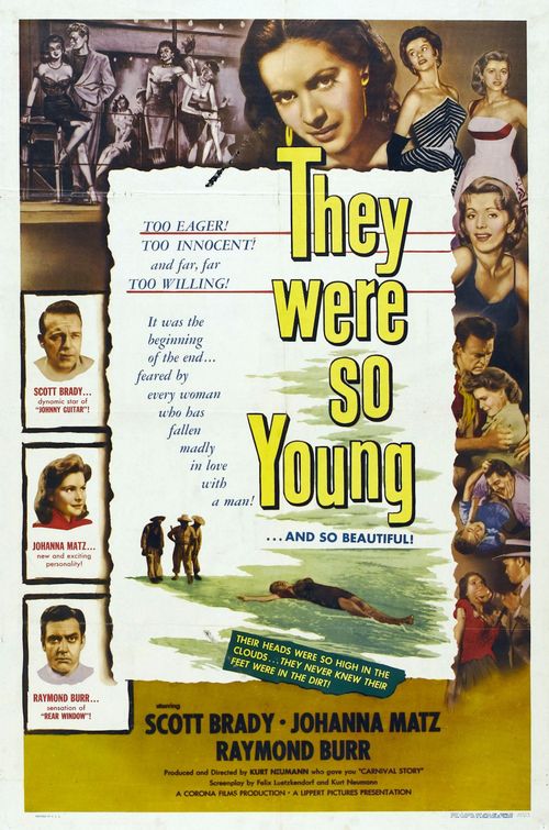 the movie poster: They Were So Young (1955)
