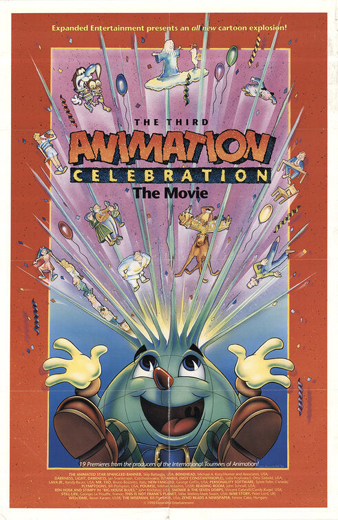 1000 piece jigsaw puzzle for the movie poster: The Third Animation Celebration: The Movie (1990)