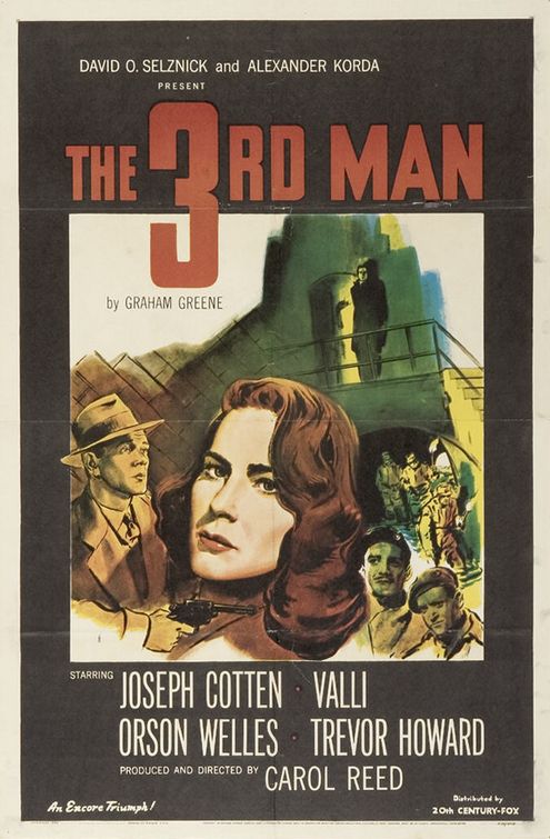 the movie poster: The Third Man (1949) ver2