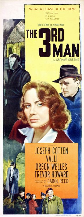 the movie poster: The Third Man (1949) ver4
