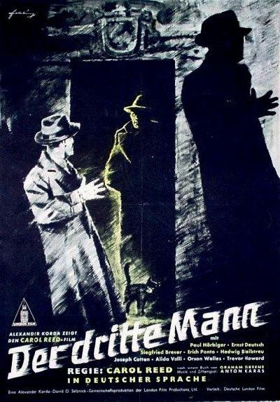 the movie poster: The Third Man (1949) ver7