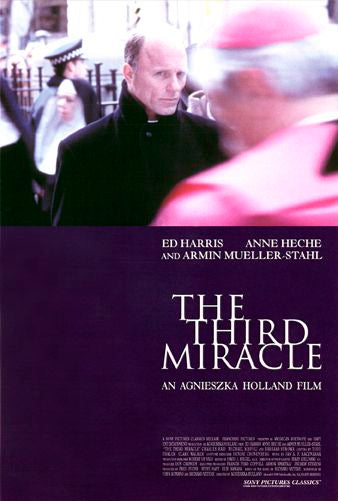 the movie poster: The Third Miracle (1999)