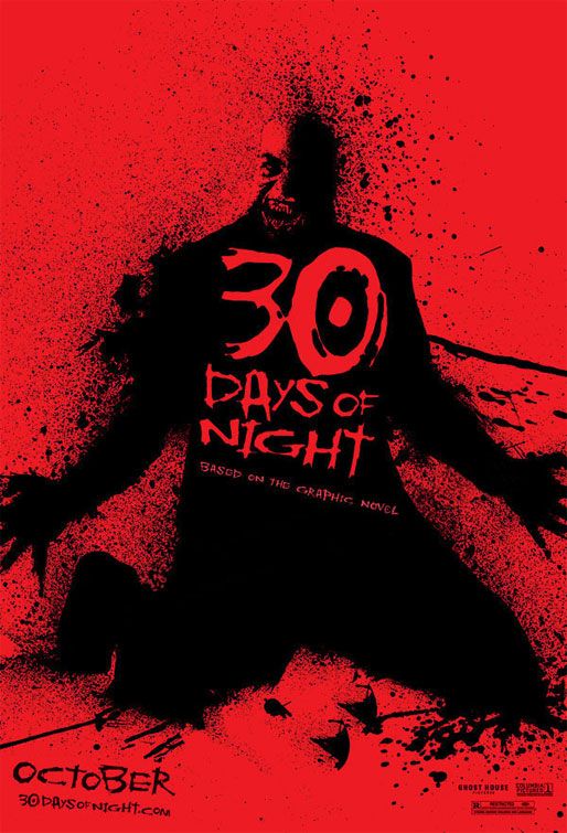 the movie poster: 30 Days of Night (2007) ver4