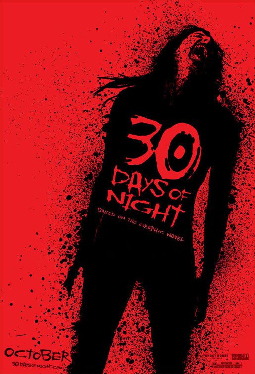 the movie poster: 30 Days of Night (2007) ver5