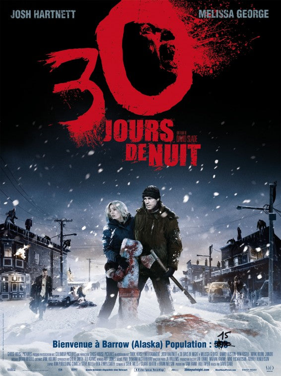 the movie poster: 30 Days of Night (2007) ver8