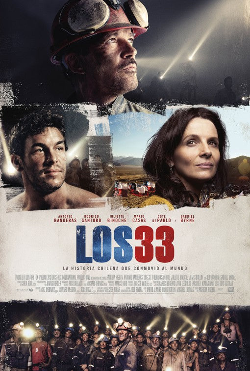 1000 piece jigsaw puzzle for the movie poster: The 33 (2015) ver2
