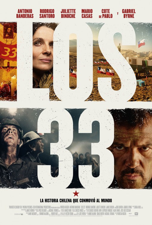 1000 piece jigsaw puzzle for the movie poster: The 33 (2015) ver4