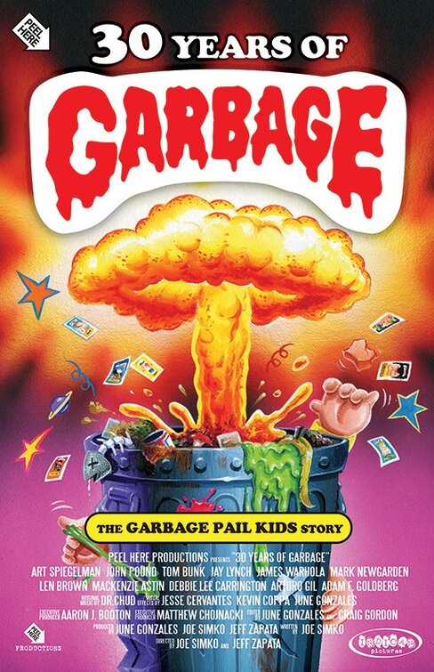 1000 piece jigsaw puzzle for the movie poster: 30 Years of Garbage: The Garbage Pail Kids Story (2017)