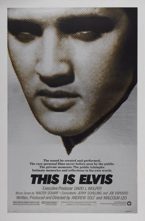 the movie poster: This is Elvis (1981)