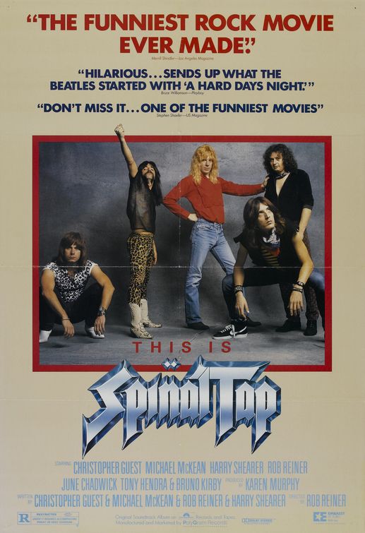 the movie poster: This Is Spinal Tap (1984)