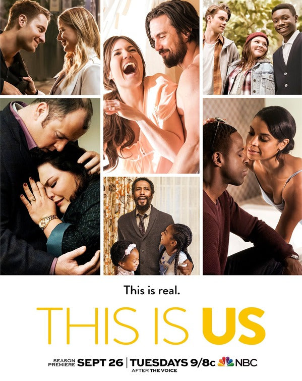 1000 piece jigsaw puzzle for tv poster: This Is Us