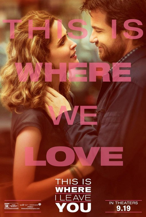 1000 piece jigsaw puzzle for the movie poster: This Is Where I Leave You (2014) ver3