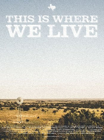 1000 piece jigsaw puzzle for the movie poster: This Is Where We Live (2013)
