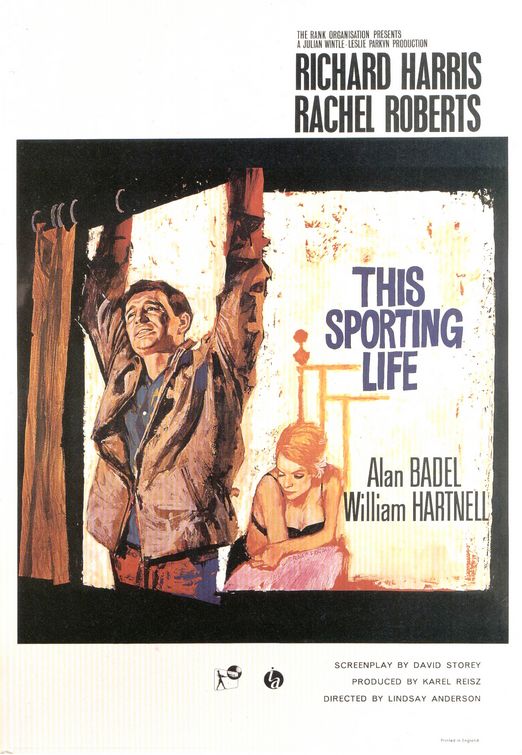 the movie poster: This Sporting Life (1963)