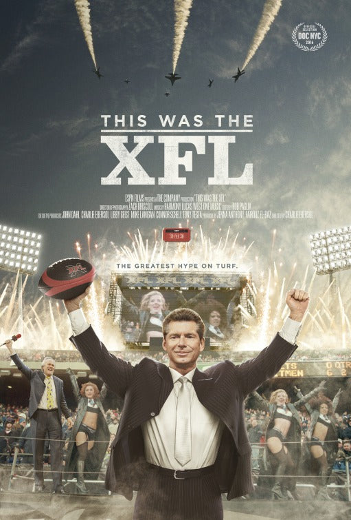 1000 piece jigsaw puzzle for the movie poster: This Was the XFL (2016)