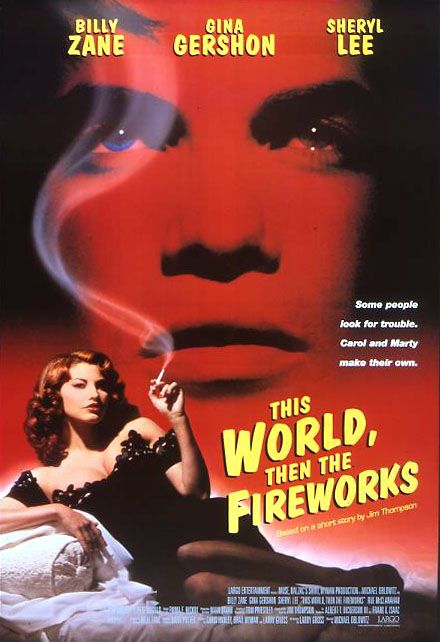 the movie poster: This World, Then The Fireworks (1997) ver3