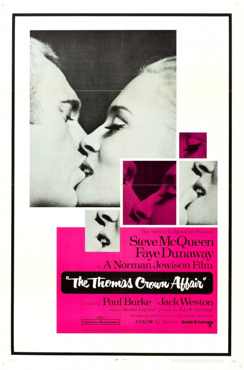 1000 piece jigsaw puzzle for the movie poster: The Thomas Crown Affair (1968) ver3