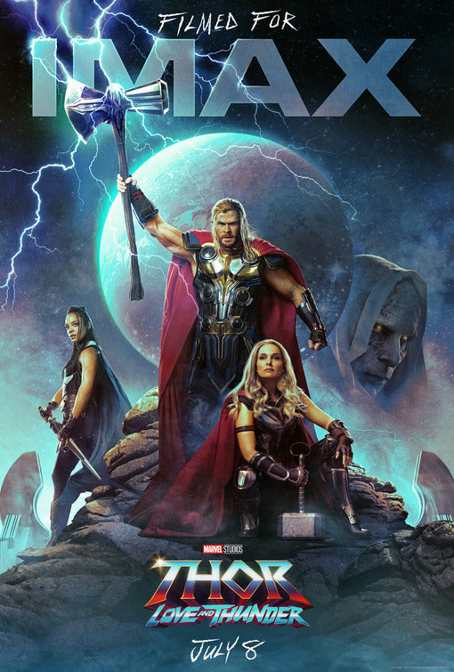 1000 piece jigsaw puzzle for the movie poster: Thor: Love and Thunder (2022) ver12