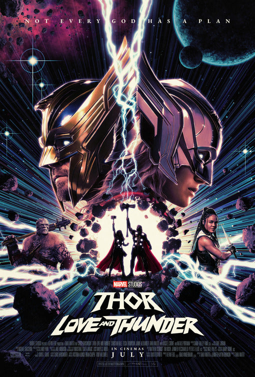 1000 piece jigsaw puzzle for the movie poster: Thor: Love and Thunder (2022) ver15