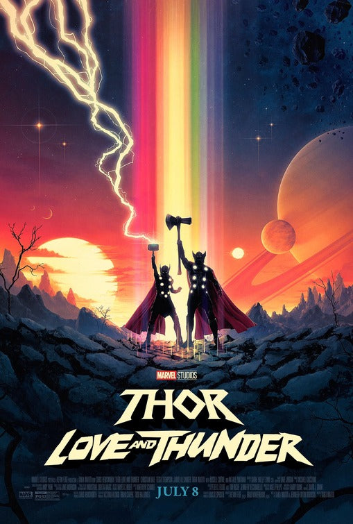 1000 piece jigsaw puzzle for the movie poster: Thor: Love and Thunder (2022) ver16