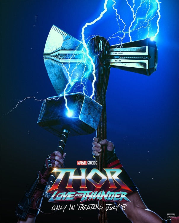 1000 piece jigsaw puzzle for the movie poster: Thor: Love and Thunder (2022) ver17