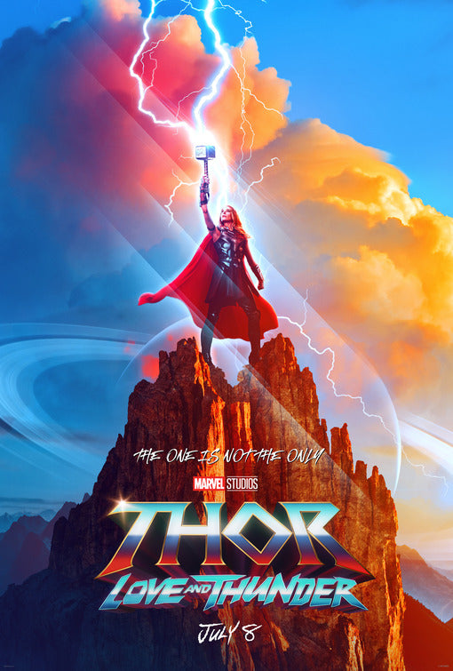 1000 piece jigsaw puzzle for the movie poster: Thor: Love and Thunder (2022) ver2