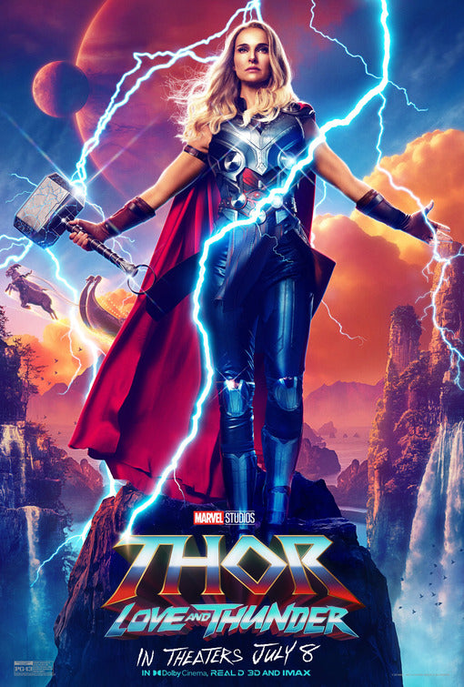 1000 piece jigsaw puzzle for the movie poster: Thor: Love and Thunder (2022) ver5