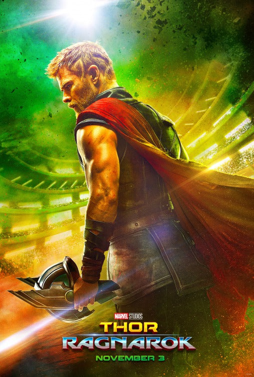 1000 piece jigsaw puzzle for the movie poster: Thor: Ragnarok (2017)