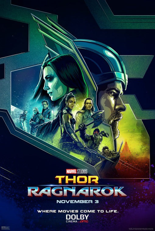1000 piece jigsaw puzzle for the movie poster: Thor: Ragnarok (2017) ver24