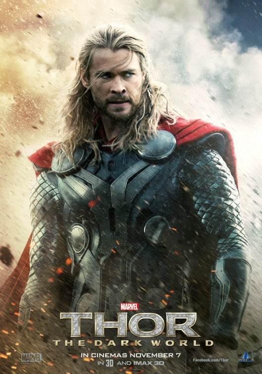 1000 piece jigsaw puzzle for the movie poster: Thor: The Dark World (2013) ver16