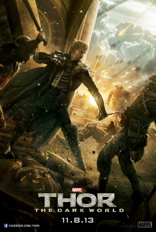 1000 piece jigsaw puzzle for the movie poster: Thor: The Dark World (2013) ver18