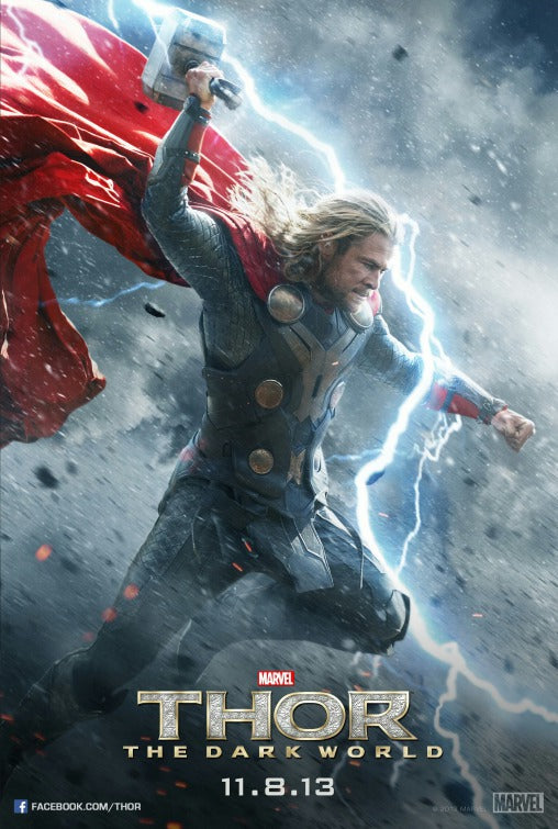1000 piece jigsaw puzzle for the movie poster: Thor: The Dark World (2013) ver3