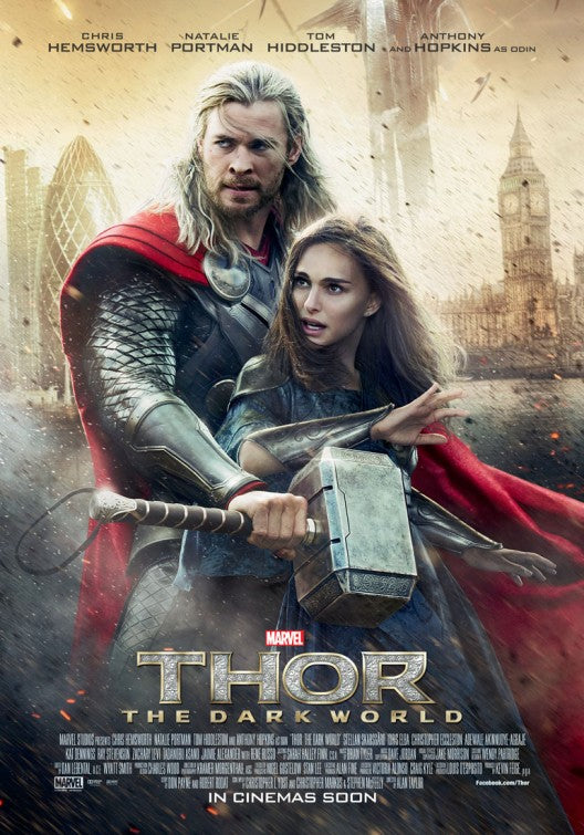 1000 piece jigsaw puzzle for the movie poster: Thor: The Dark World (2013) ver7