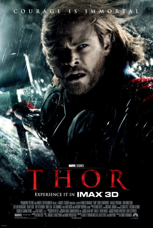 1000 piece jigsaw puzzle for the movie poster: Thor (2011) ver14