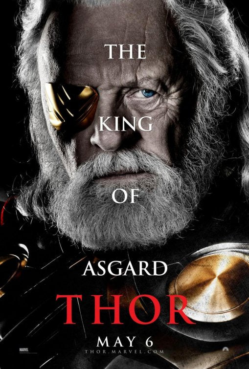1000 piece jigsaw puzzle for the movie poster: Thor (2011) ver8