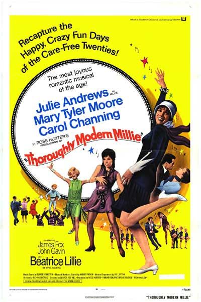 the movie poster: Thoroughly Modern Millie (1967)