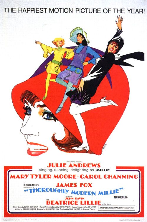 the movie poster: Thoroughly Modern Millie (1967) ver2