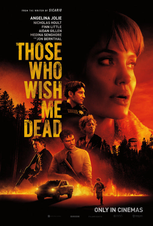 1000 piece jigsaw puzzle for the movie poster: Those Who Wish Me Dead (2021) ver2