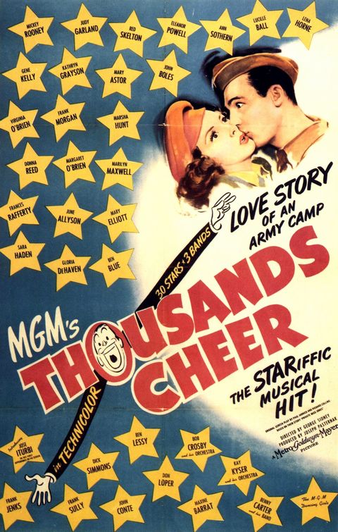 the movie poster: Thousands Cheer (1943)