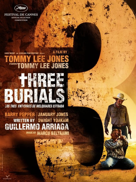 the movie poster: The Three Burials of Melquiades Estrada (2005)